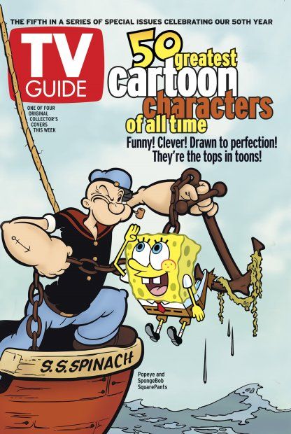 Greatest Cartoon Characters Of All Time Cover
