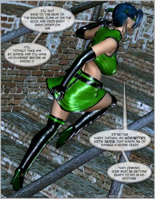 Green Hornet Superhero Luscious 2