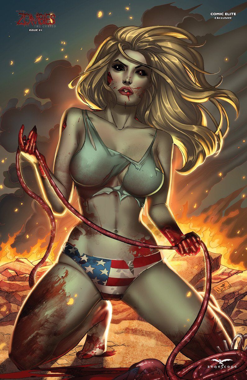 Grimm Fairy Tales Zombies The Cursed Cover Comic Elite