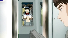 Handsome Anime Schoolgirl Gets Molested And Groped In Train 3
