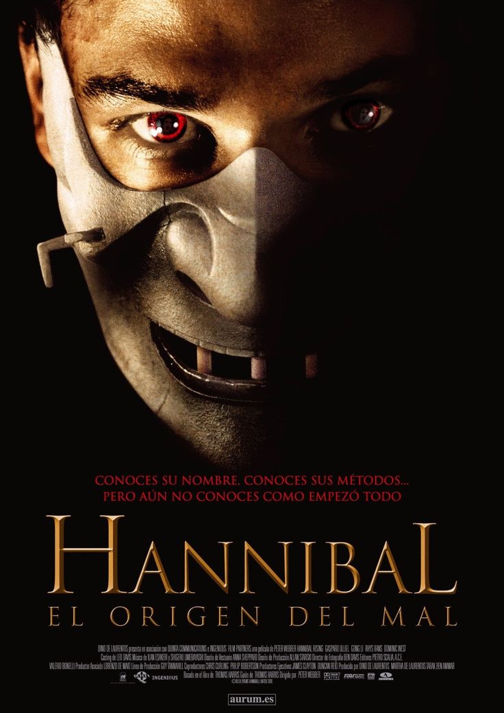 Hannibal El Origen Del Mal Hannibal Rising