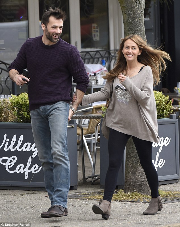Happy Couple Pregnant Samia Ghadie And Boyfriend Sylvain Longchambon Looked Smitten During A Day Out