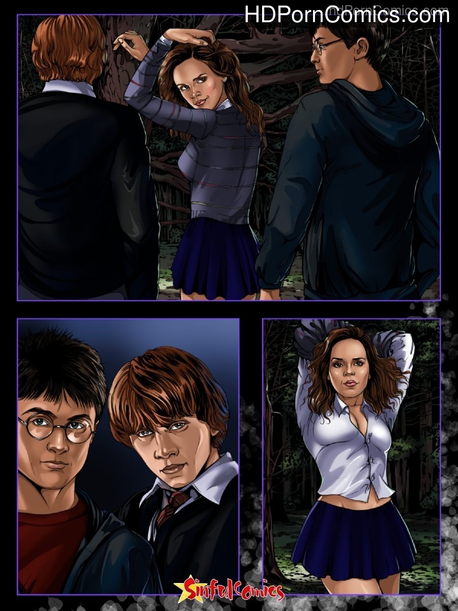 Harry Potter Hermione In A Dark Forest Free Cartoon Porn Comic