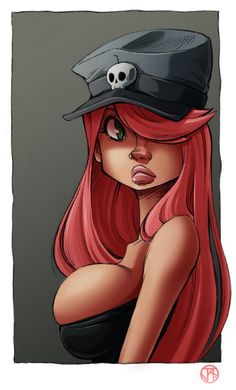 Hat Girl Muy Mal On Deviantart Love Her Expression But Not