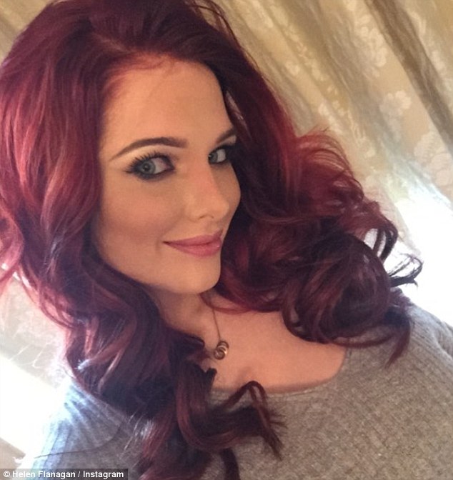 Helen Flanagan Showed Off Her New Vibrant Red Locks On Instagram After Ditching