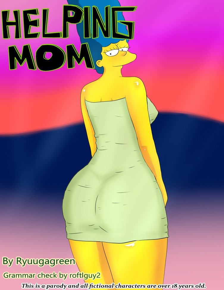 Helping Mom Simpson Porn 1