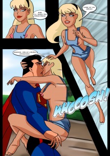 Hent Supergirl Adventures Horny Little Girl Superman Porn Comics 1