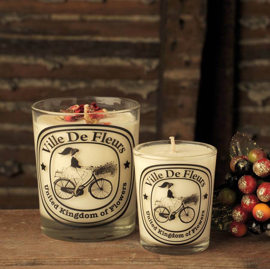 Heres Flowers For You Soy Candle Ville De Fleurs 3