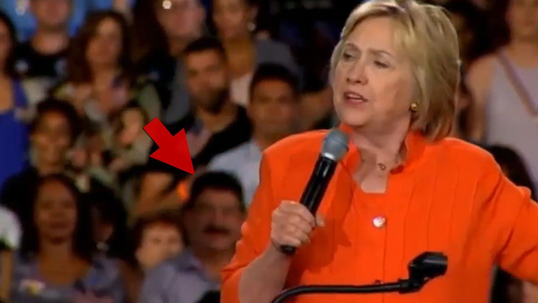 Hillary Clinton Orlando Shooters Father Shows Up At Rally Video