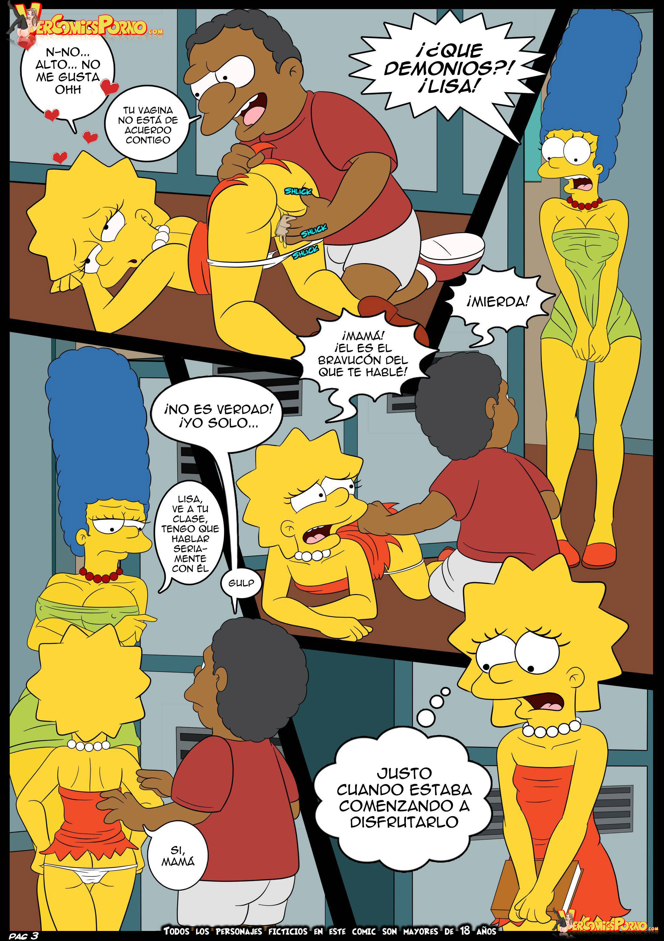 Historietas De Infidelidades De Lisa Marge Simpson Comic Porno 6