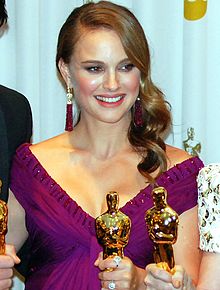 Holding Her Oscar At The Academy Awards
