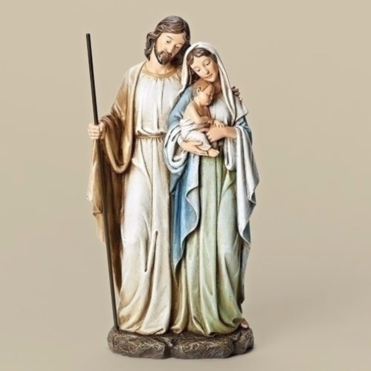Holy Family Mary Joseph And Baby Jesus Statue Joseph Studio
