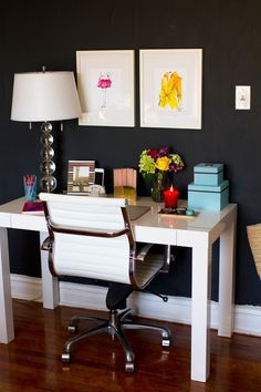 Home Office Desk Apartment Interior Design Home Decor