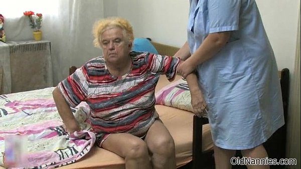 Horny Old Woman Goes Crazy Getting Her