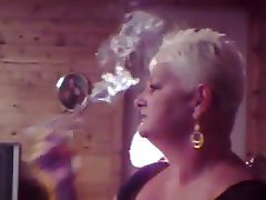 Hot Older Cougar Smoking Solo Amateur Mature Granny Mature