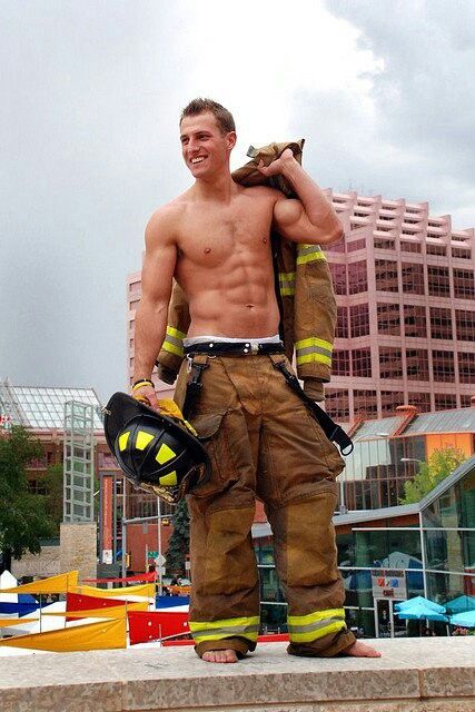 I Miss Flirting With You Fireman Sexiness Pinterest