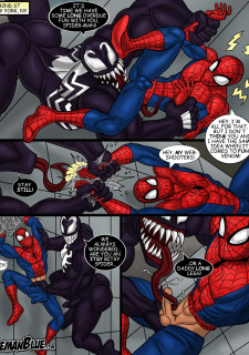 Iceman Blue Spider Man Gay Superheroes Sex Porn Comics 2