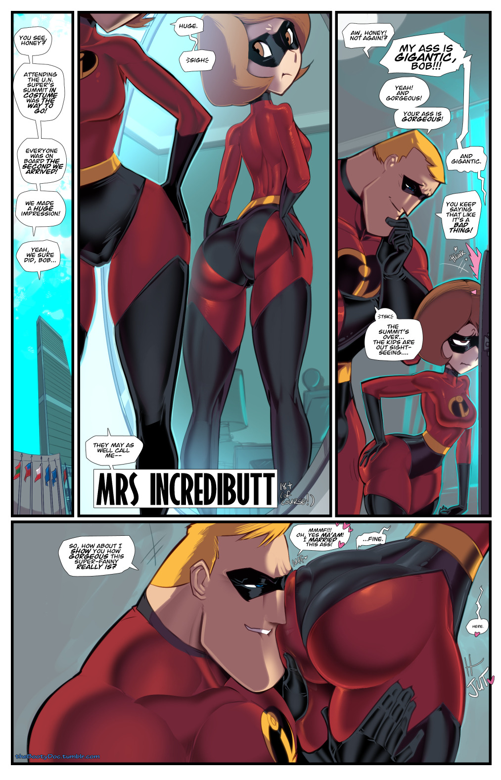 Incredibles Comic Mom And Daughter Xxx 1