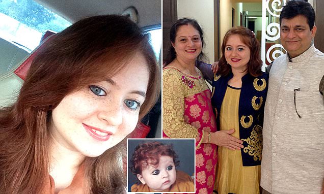 Indian Woman Bullied For Her White Skin And Ginger Hair Daily Mail Online