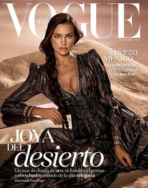 Irina Shayk For Vogue Mexico October O U E Pinterest