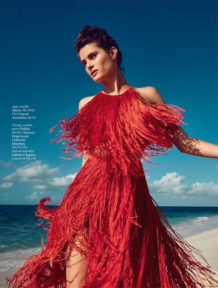 Isabeli Fontana Wows In Jewel Tones For Marie Claire Brazil