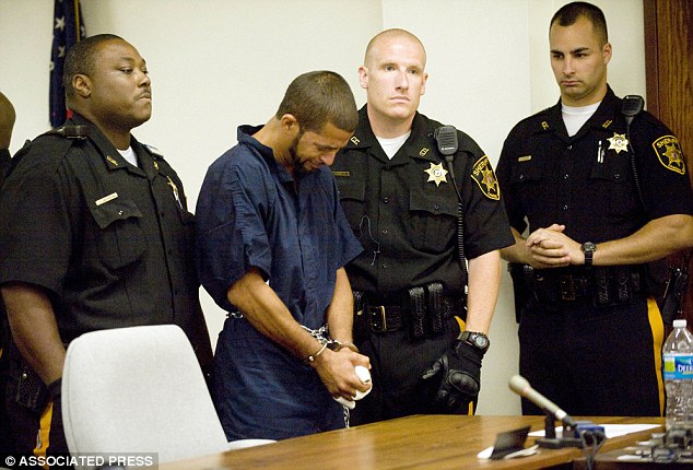 Jailed Rivera Pictured Above Weeping At A Hearing Was Convicted Of Crimes