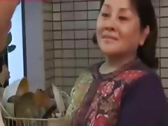 Japanesebbw Mature Mother And Not Her Son Blowjob Japanese Milf Bbw 1