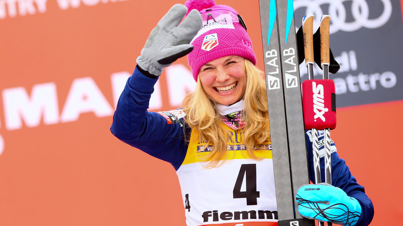 Jessica Diggins Takes Third Place At The Fis Nordic World Cup On January