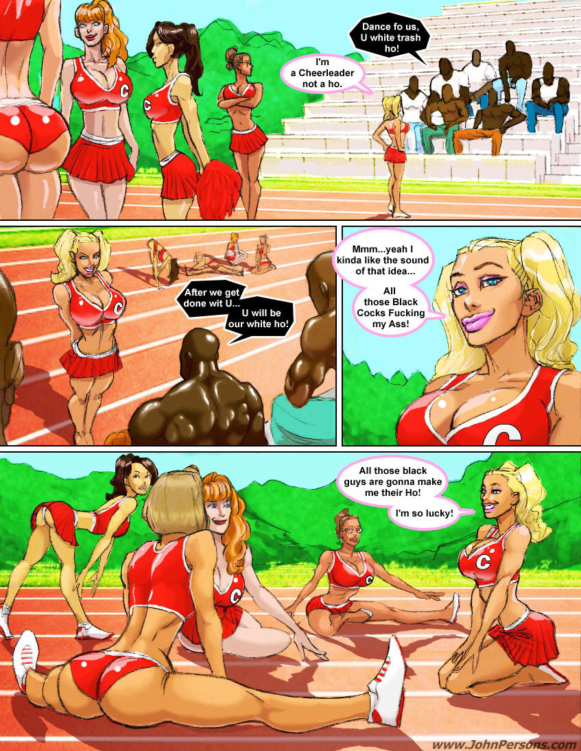 John Person Interracial Cartoon Porn Comic