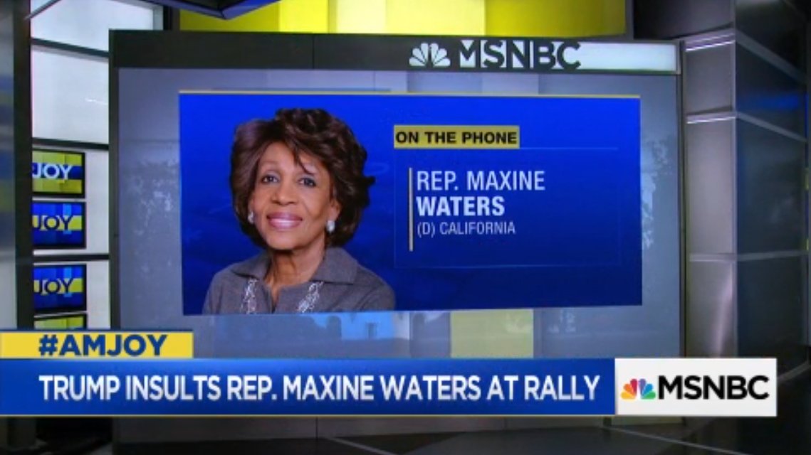 Joins Amjoy Now Responding To Donaldtrump Saying That She