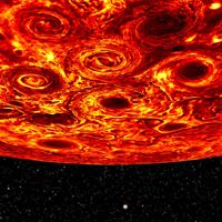 Juno Is Finding Weird Things In Jupiters Vast Cyclone Clusters