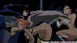 Justice League Hentai Two Chicks For Batman Dick 3