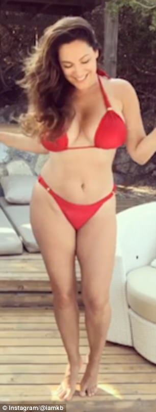 Kelly Had Uploaded A Video Of Herself Dancing In The Same Red Bikini