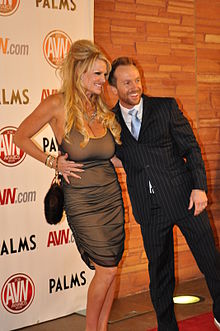 Kelly With Her Husband Ryan Madison At The Avn Awards