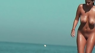 Killer Naturist Honies At The Beach Voyeur Spycam Two
