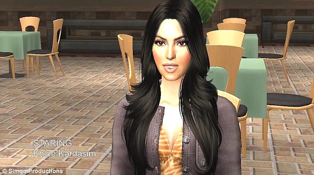 Kim Kardashian And Her Famous Sisters Have Been Transformed Into Sims For A Series Of Short
