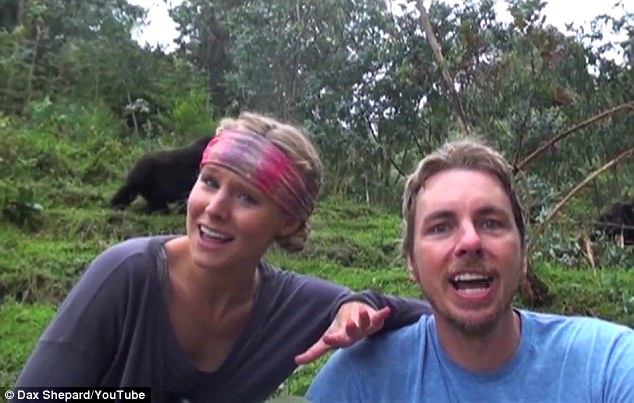 Kristen Bell Dax Shepard Rage Hard Funny Lip Video Toto Africa Safari