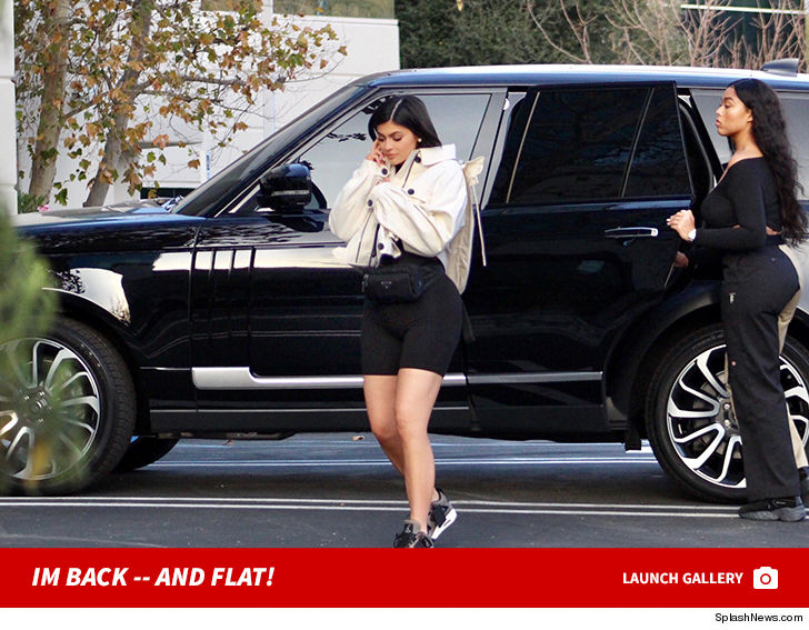 Kylie Jenner First Pics Since Giving Birth