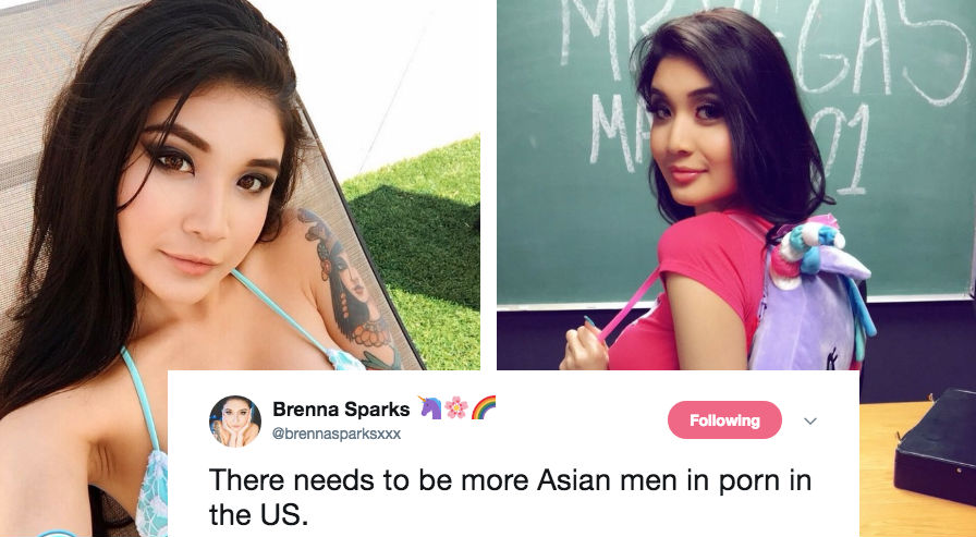 Laotian Adult Film Star Brenna Sparks Wants More Asian Men In Porn