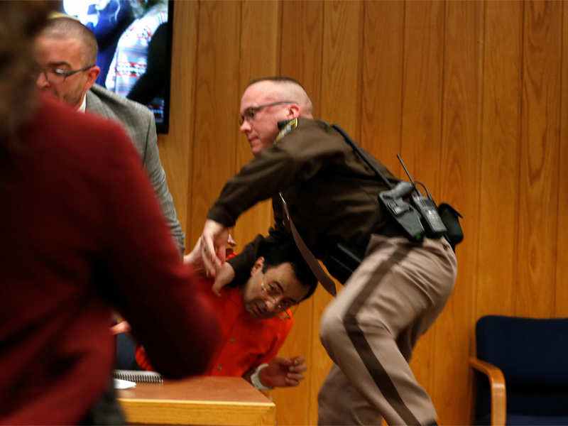 Larry Nassar Father Of Victims Lunges At Ex Usa Gymnastics Doctor In Court Off The Field News Times Of India