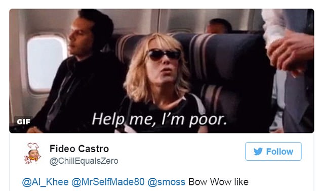 Laughing Twitter Users Soon Started Poking Fun At Bow Wows Social Media Snafu