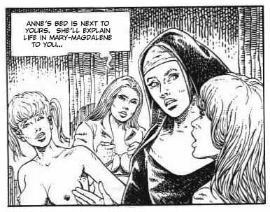 Nun lesbian in convent erotic movie