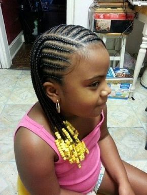 Little Black Kids Braids Hairstyles Picture Regarding Braided Hairstyles For Kids With Beads Braided Hairstyles