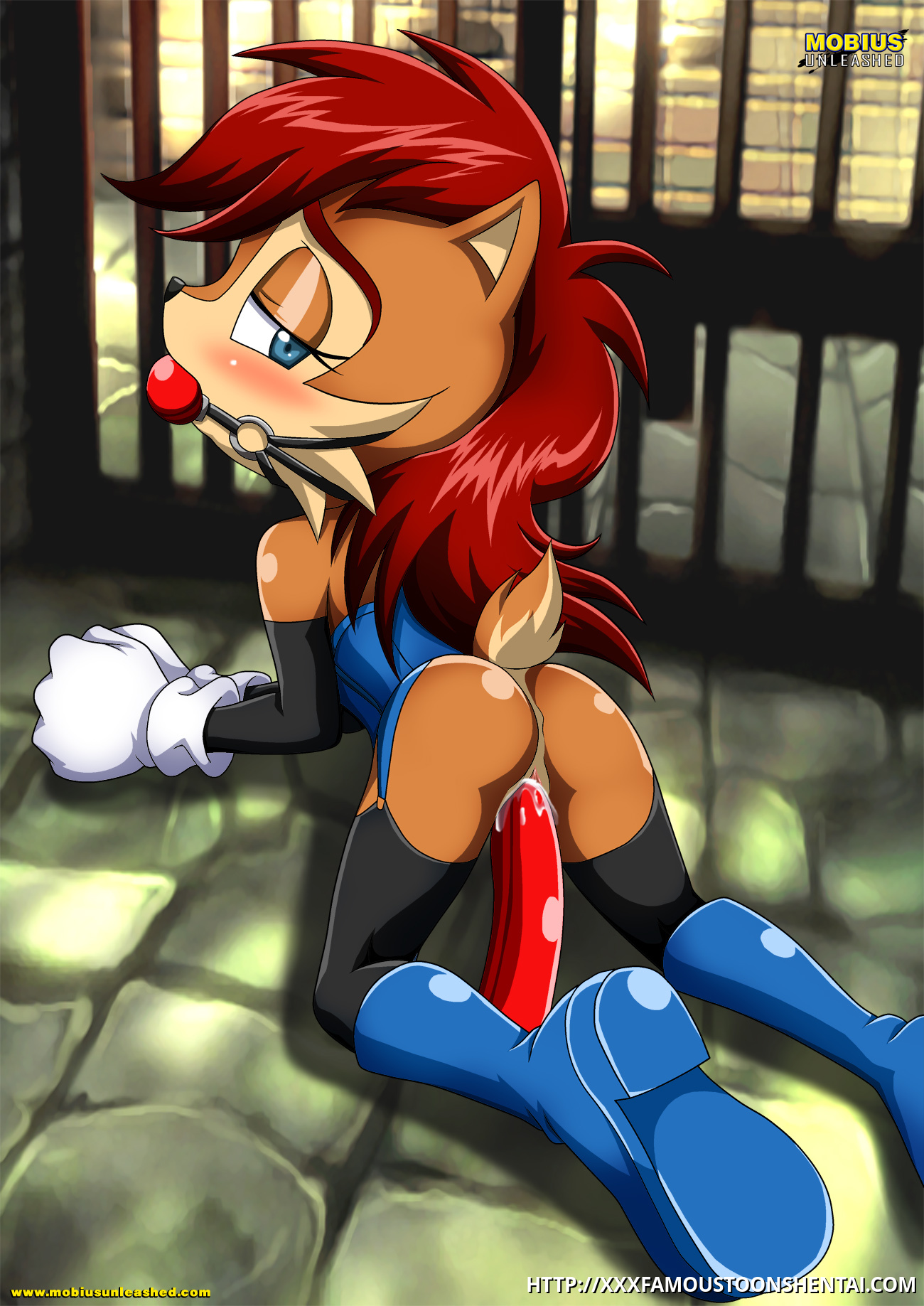 Looks Like Being A Dominated Damsel In Distress Makes Sally Acorn A Little Bit Horny