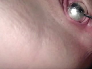Love Balls In Tight Wet Pussy Anal Beads In Tight Juicy Ass Made Me Cum