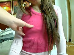 Lucy Hair Pull Touch Teen Ass Fingering Pulling Down Panties Get