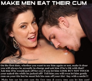 Make Him Eat His Own Cum Big Asses Sexy