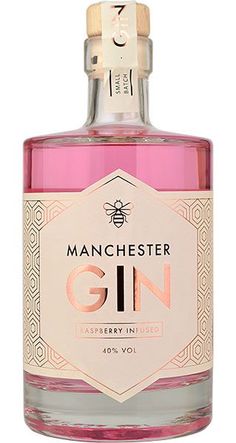 Manchester Gin Pink Raspberry Infused Buy Online At Drinks