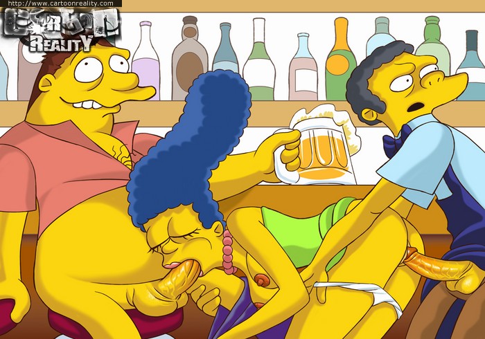 Marge Simpson Cine Sexo 1