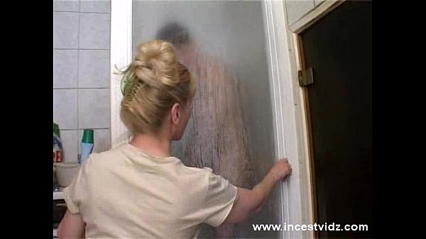 Mature Mom And Her Son On The Shower 7